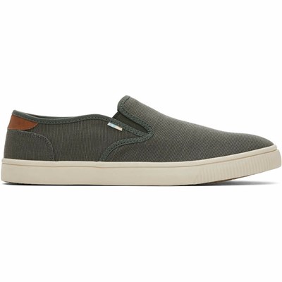 Toms Baja Makosen Ayakkabı Erkek Zeytin Yeşili | RGQ376289
