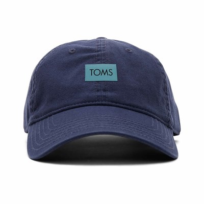 Toms Logo Dad Şapkalar Kadın Lacivert | PTB204657