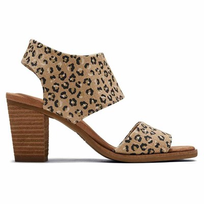 Toms Majorca Cutout Dolgu Topuklu Kadın Bej Rengi | OEP723641