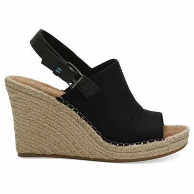 Toms Monica Dolgu Topuklu Kadın Siyah | WBI318790