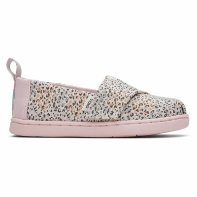 Toms Tiny Alpargata Mini Makosen Ayakkabı Çocuk Leopar | LDQ204931