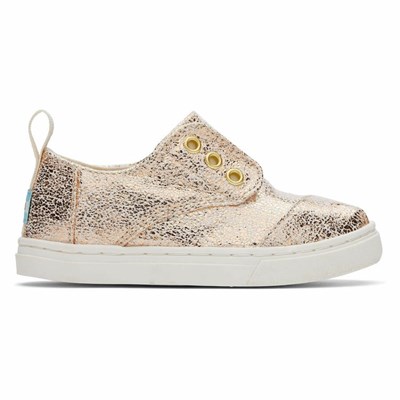 Toms Tiny Cordones Spor Ayakkabı Çocuk Altın | GOQ216570