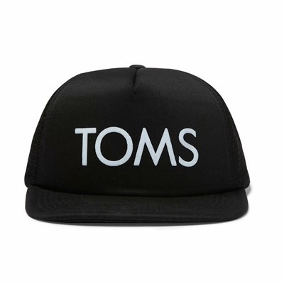 Toms Trucker Şapkalar Kadın Siyah | VTE147692